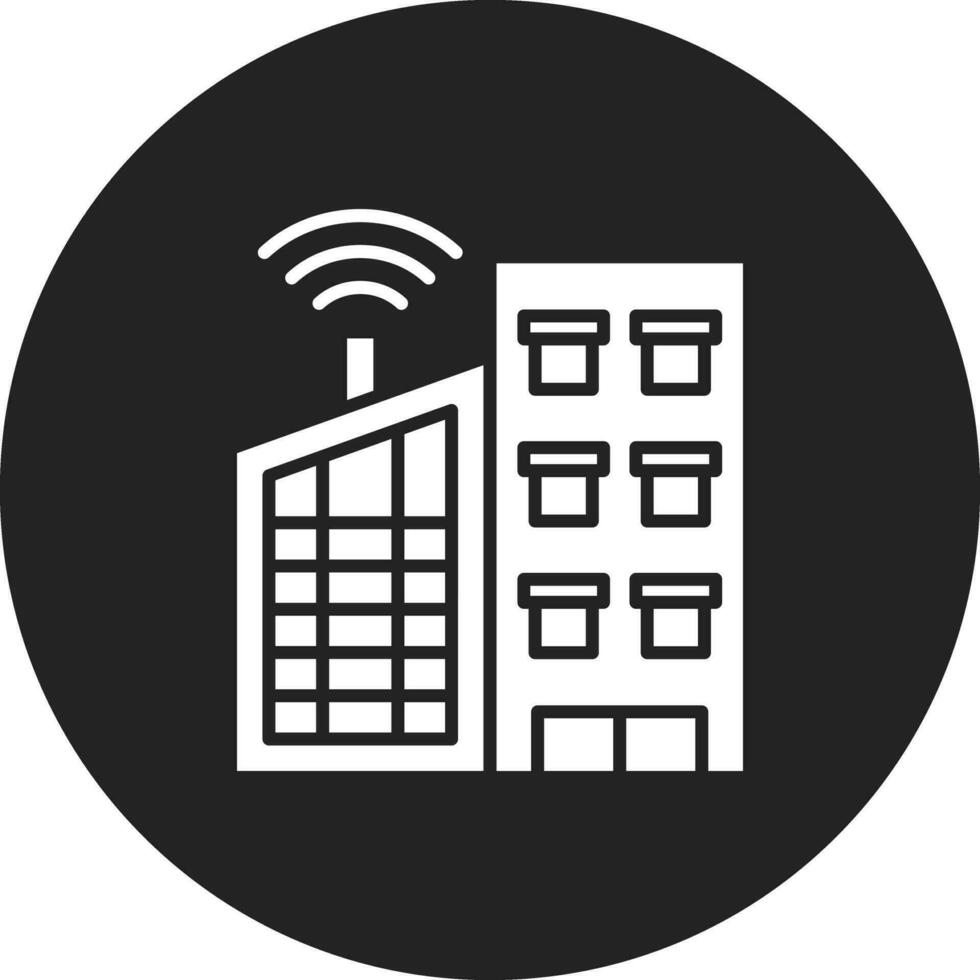 inteligente ciudad vector icono