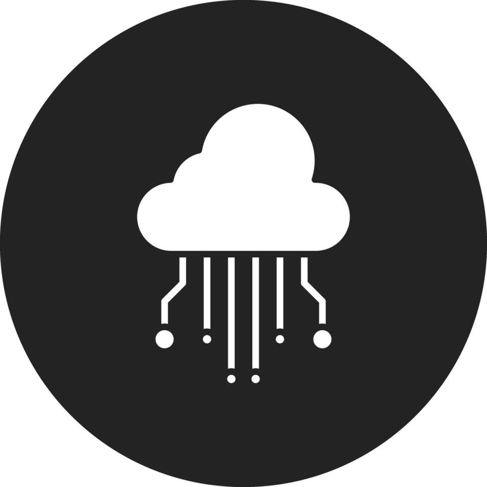 Cloud Computing Vector Icon