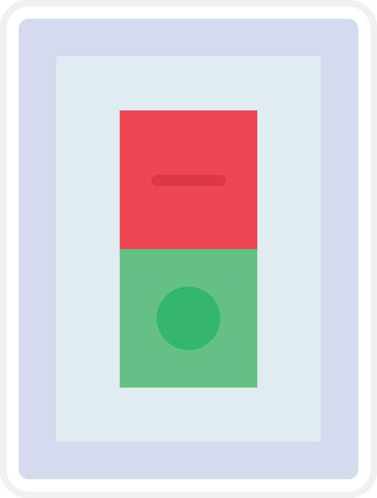 On Off Switch Vector Icon