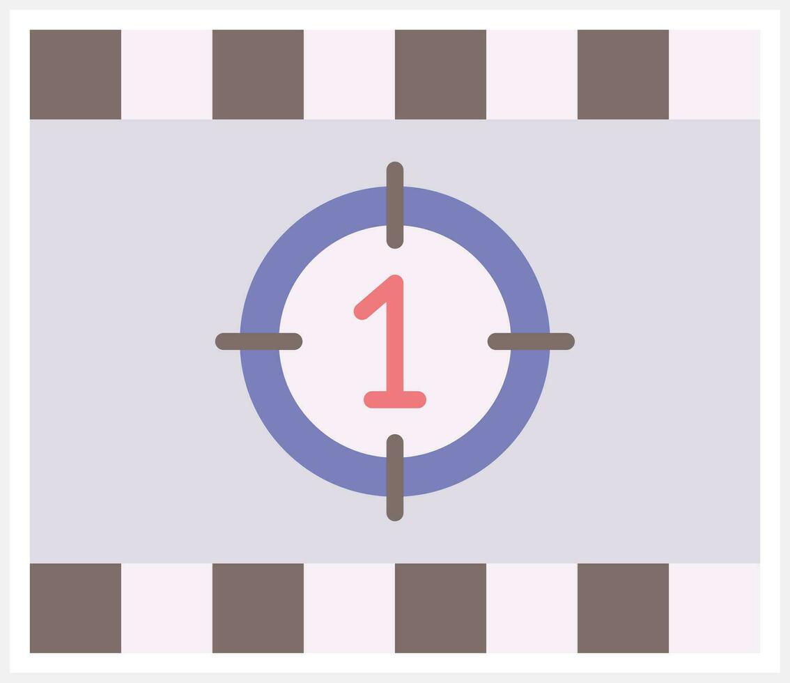 Cinema Countdown Vector Icon