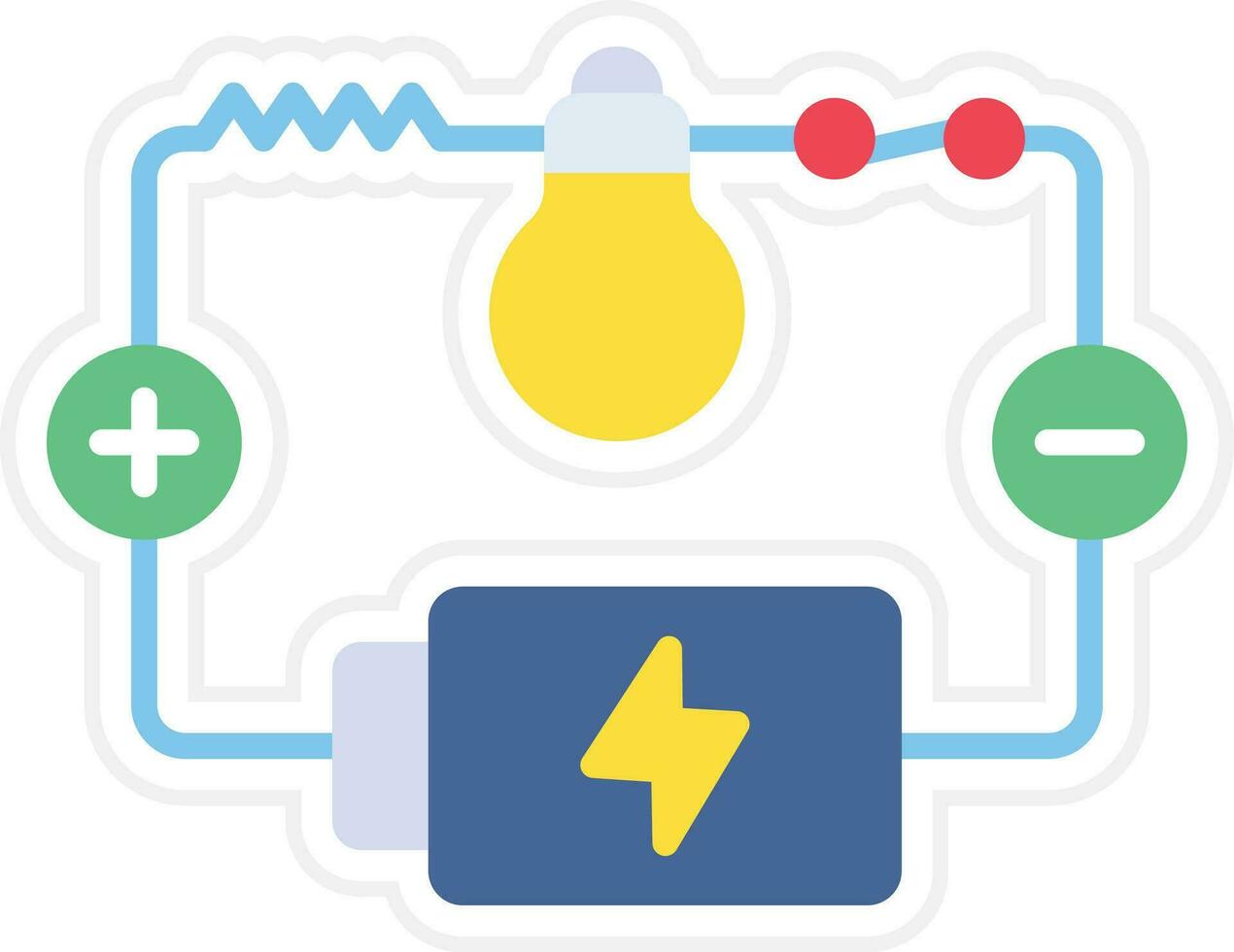 icono de vector de circuito