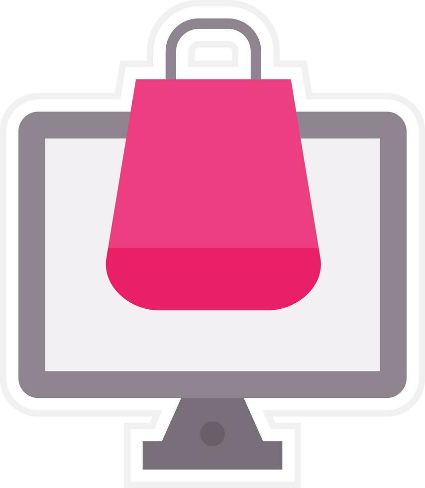 ECommerce Screen Vector Icon