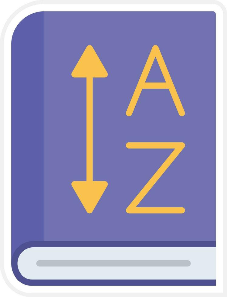 From A to Z Vector Icon