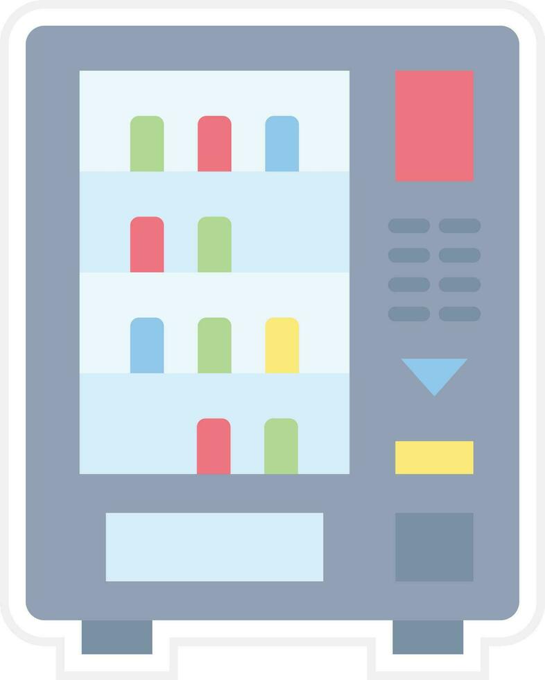 Vending Machine Vector Icon