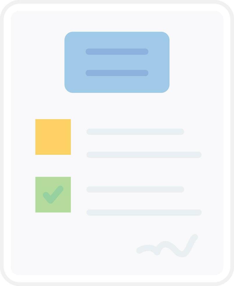 Exam Vector Icon