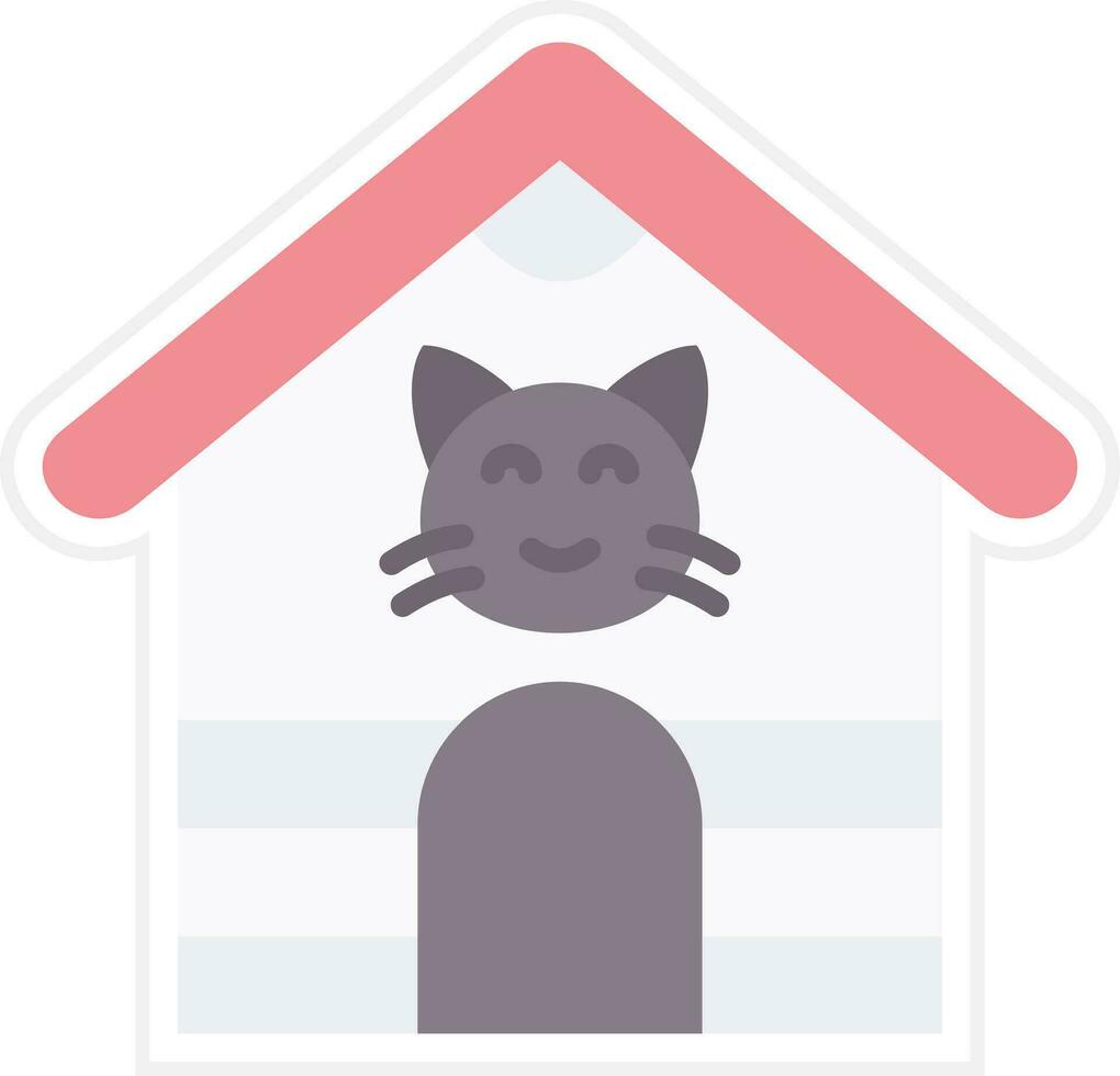 Pet House Vector Icon