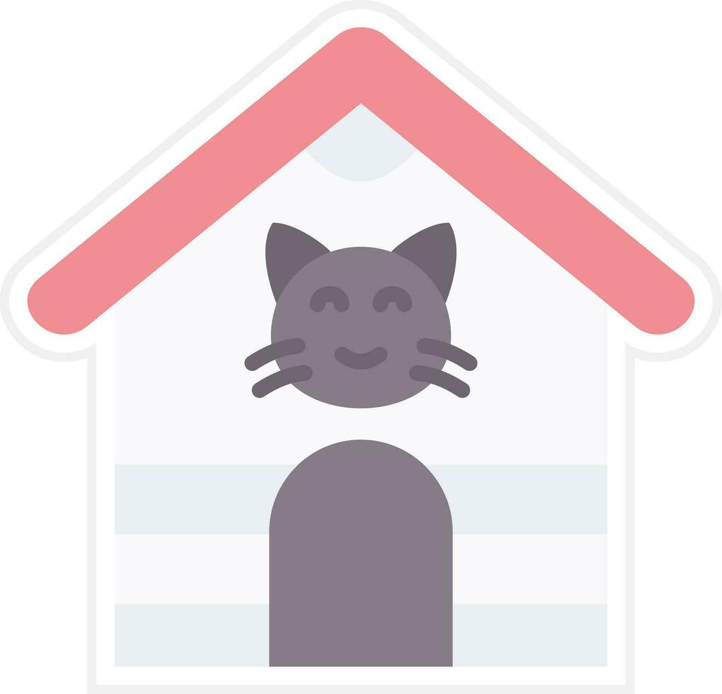 Pet House Vector Icon