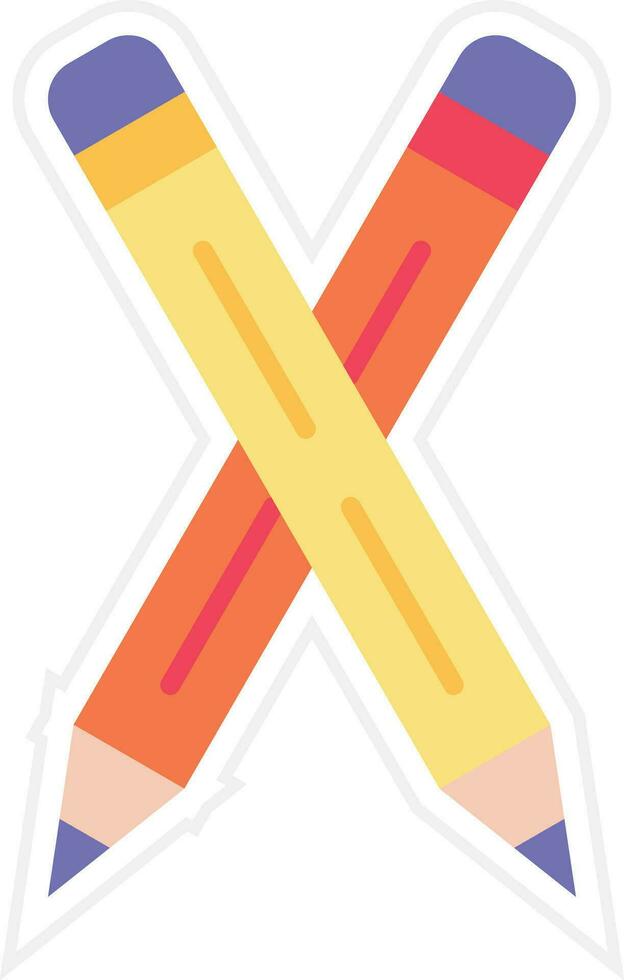 Pencils Vector Icon