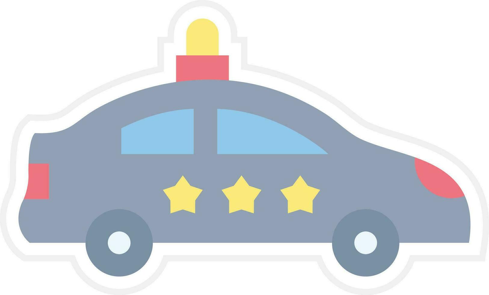 Police Car Vector Icon