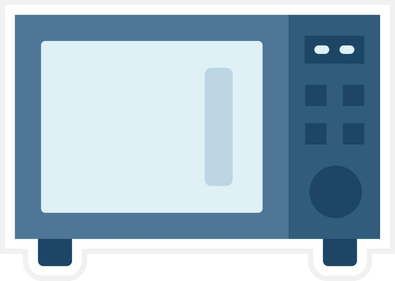 Microwave Oven Vector Icon