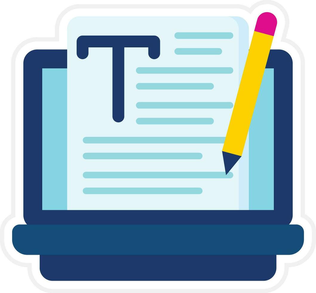 Copywriter Vector Icon