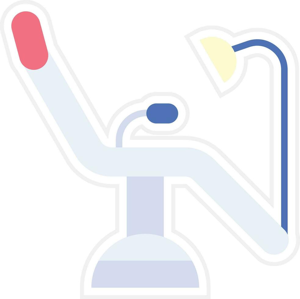 Dental Chair Vector Icon