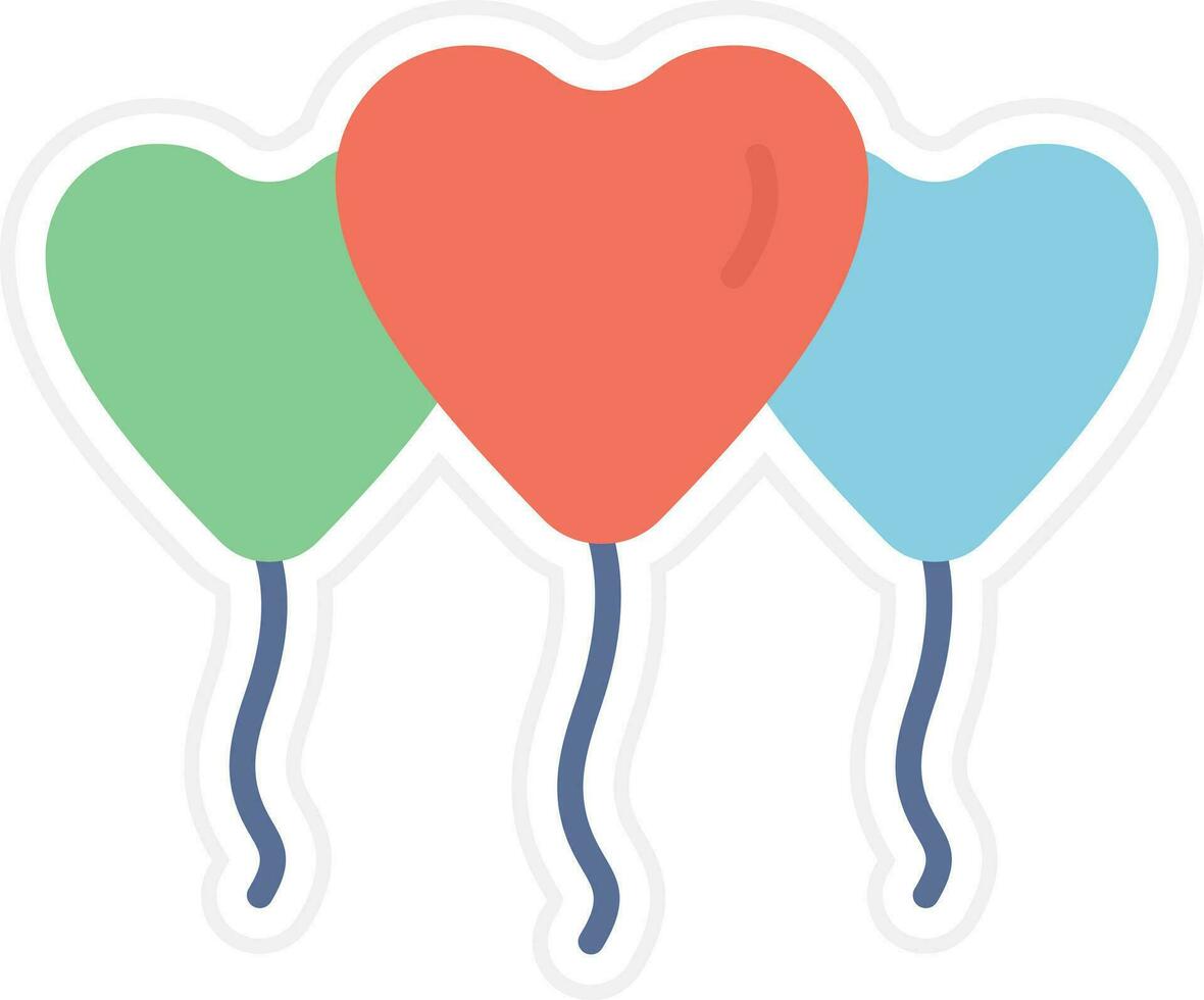 Wedding Balloon Vector Icon