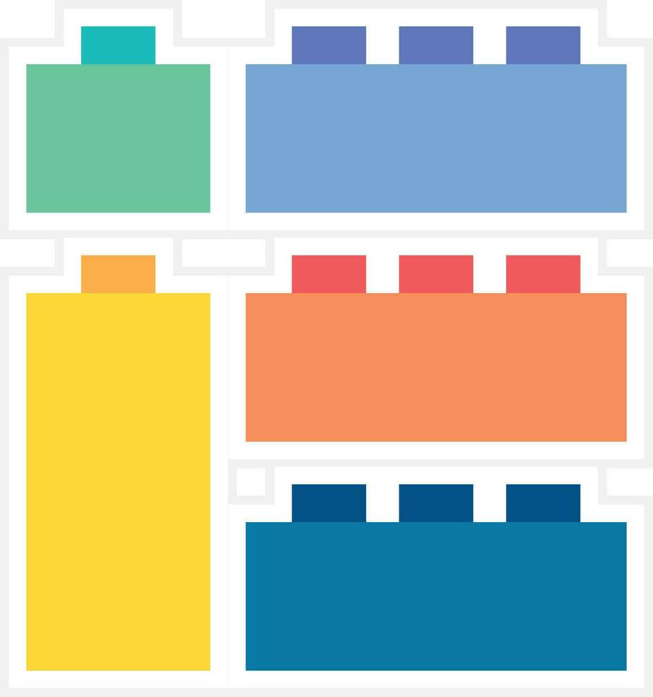 Blocks Vector Icon