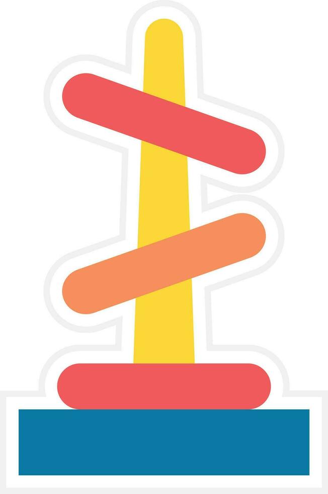 Ring Toss Vector Icon