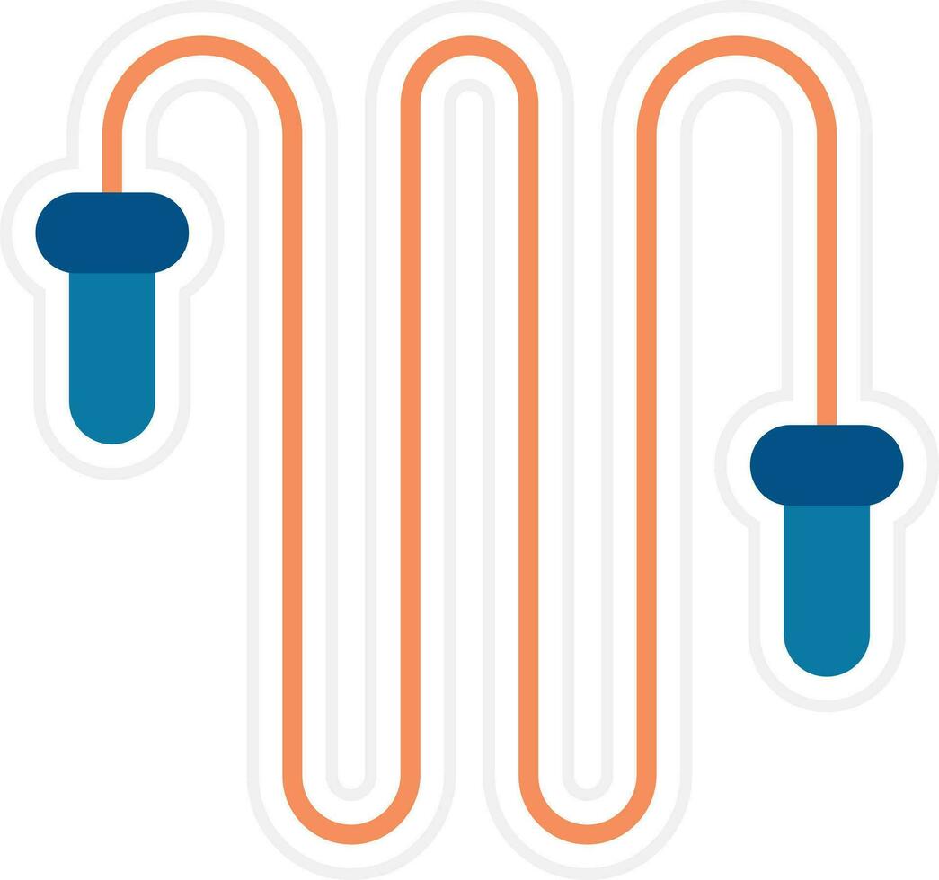 Skipping Rope Vector Icon