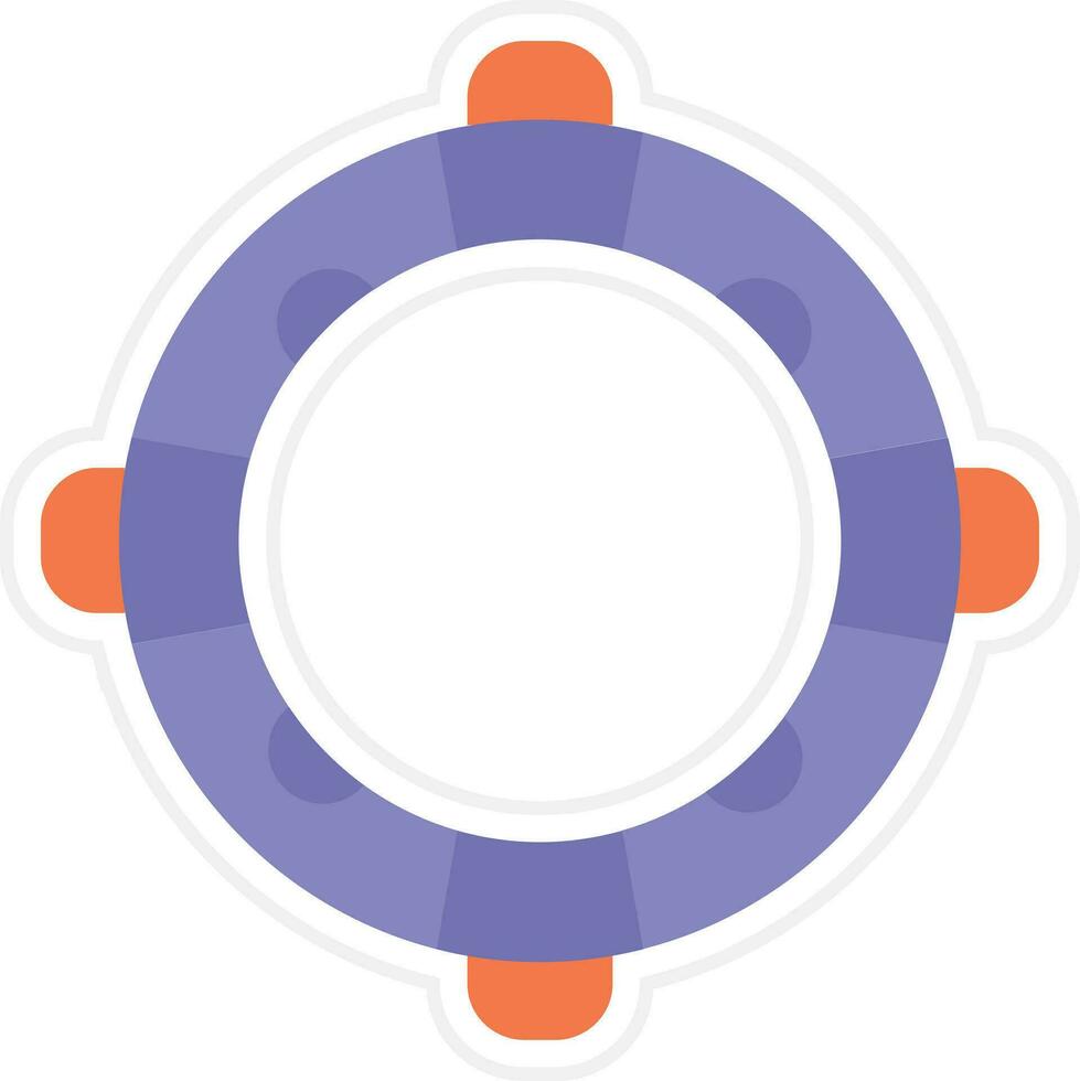 Rubber Ring Vector Icon