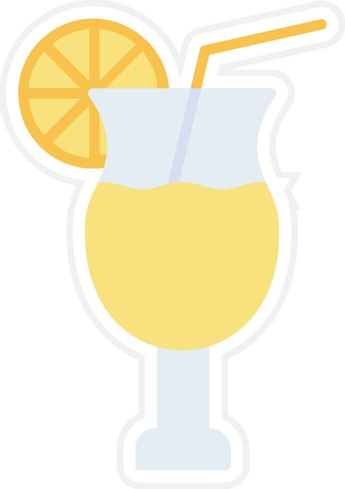 Lemonade Vector Icon