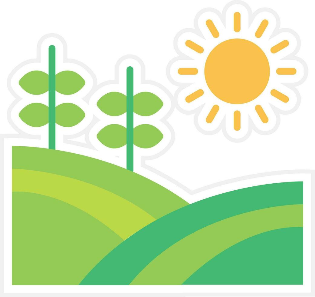 Field Vector Icon