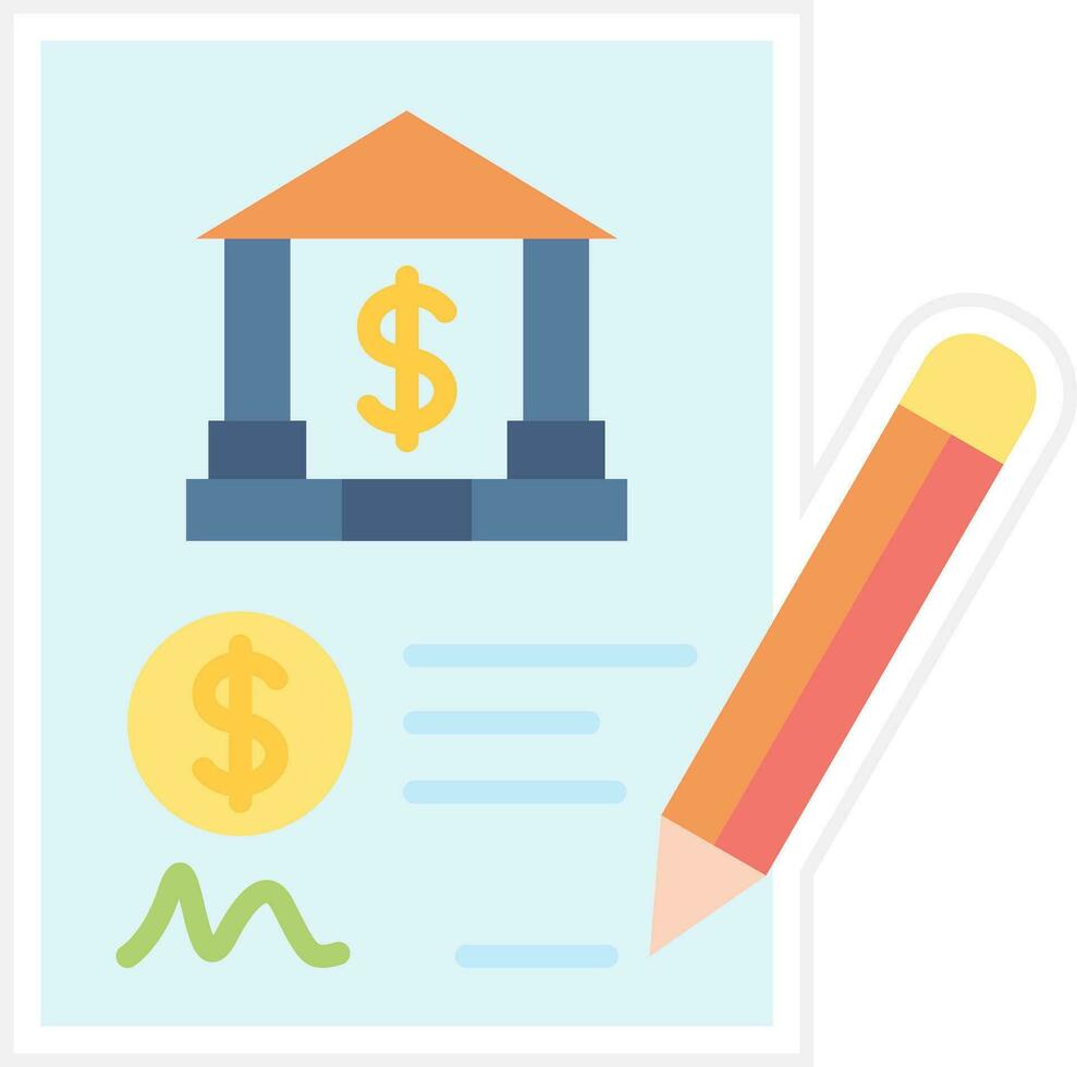 Contract Vector Icon
