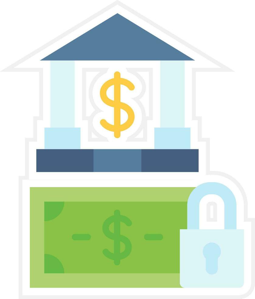 Secured Loan Vector Icon