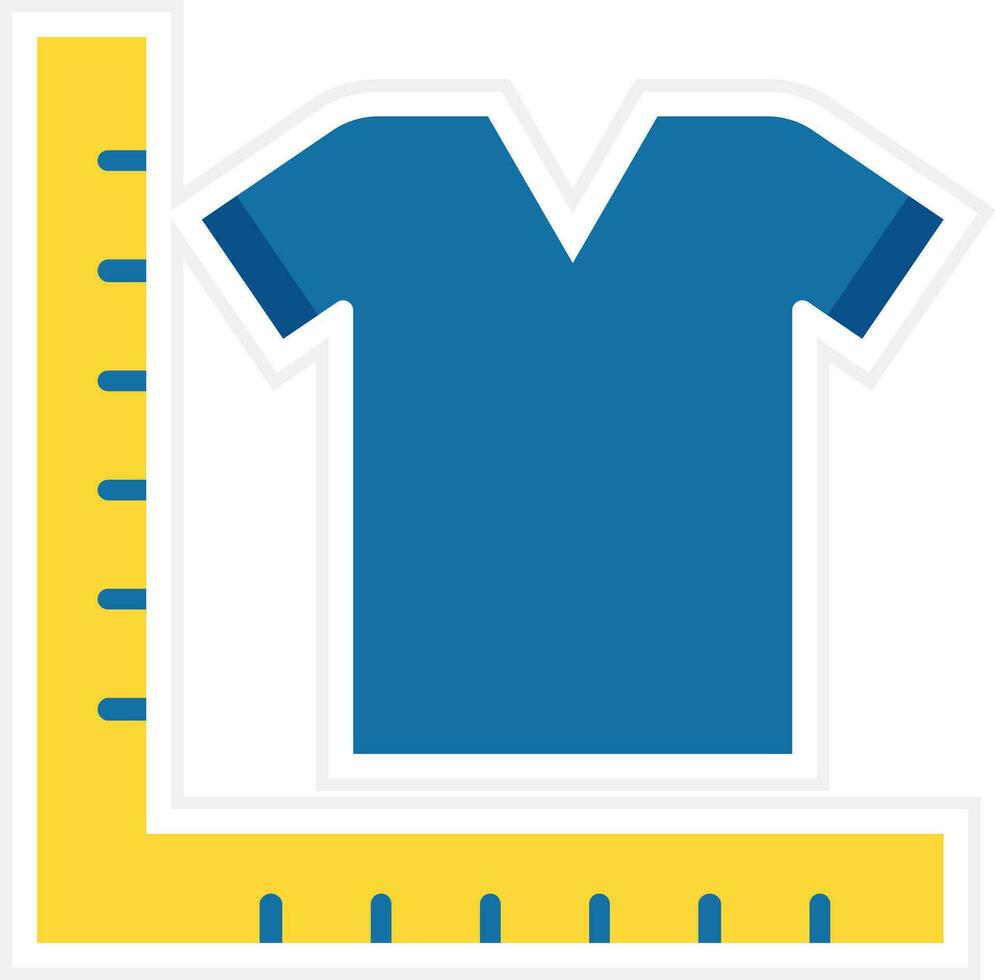 Clothes Measurement Vector Icon