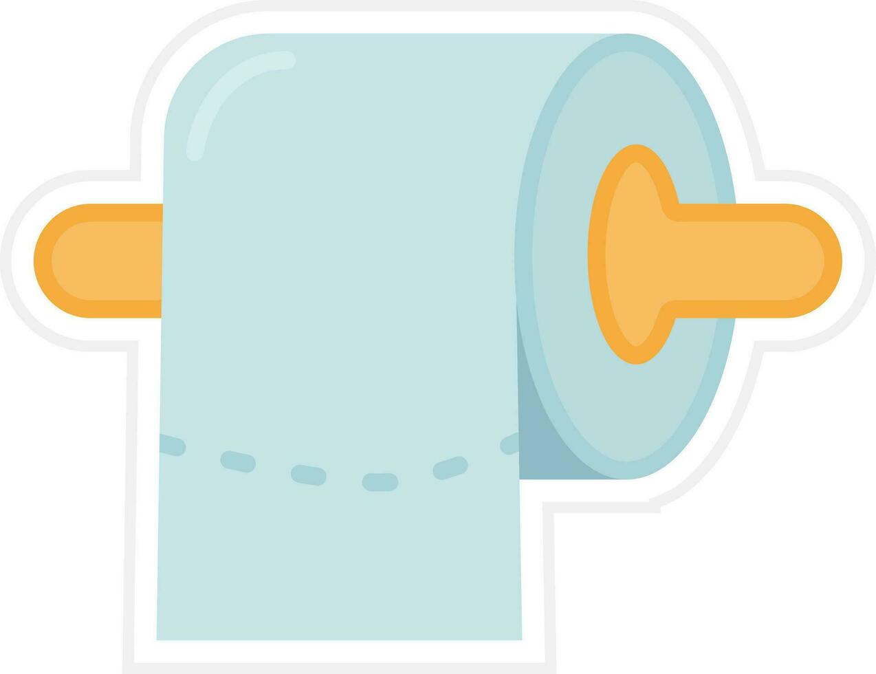 Toilet Paper Vector Icon