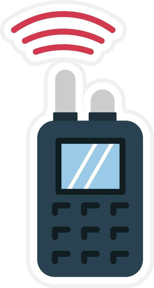 Walkie Talkie Vector Icon