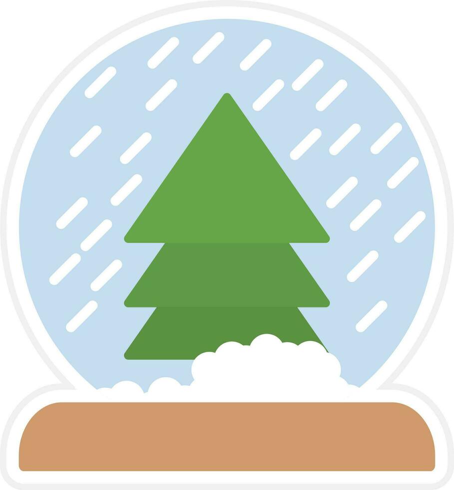 Snow Ball Vector Icon