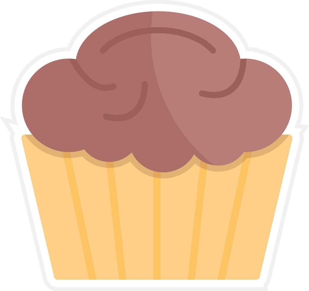 Muffin Vector Icon