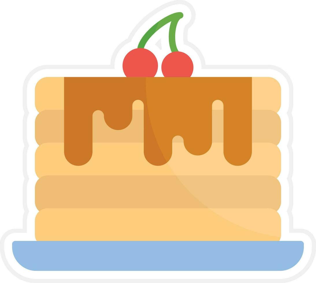 Pancakes Vector Icon