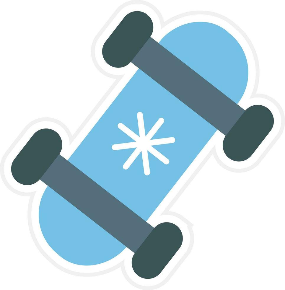 Snowboard Vector Icon