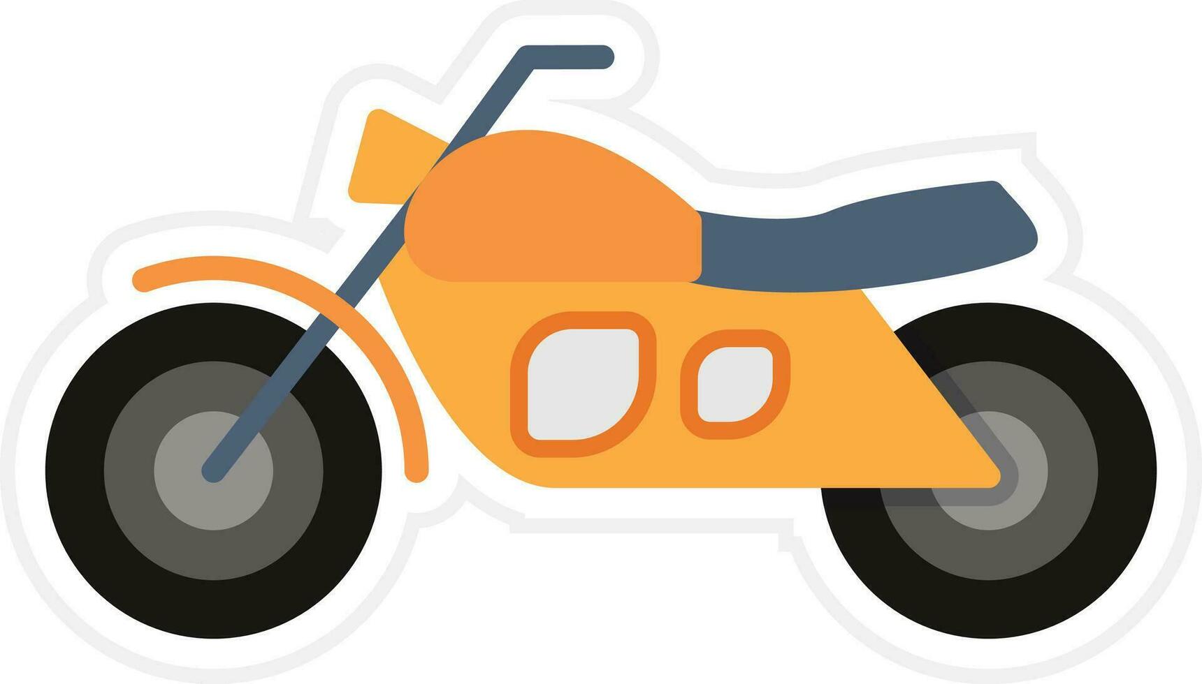 icono de vector de moto