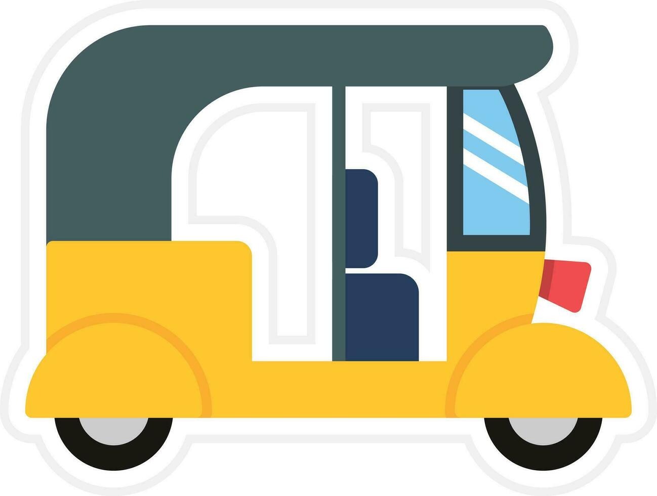 Tuk Tuk Vector Icon