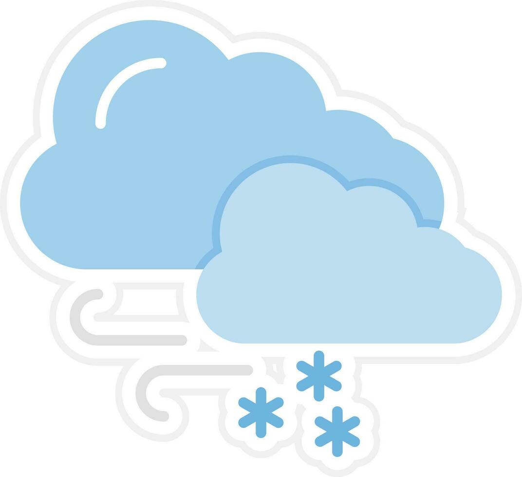 Blizzard Vector Icon