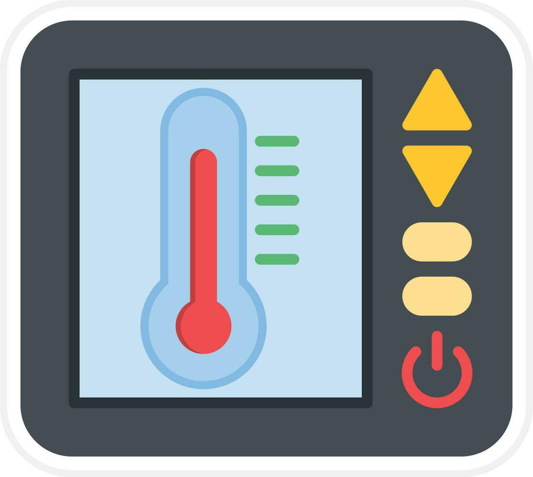 Thermostat Vector Icon