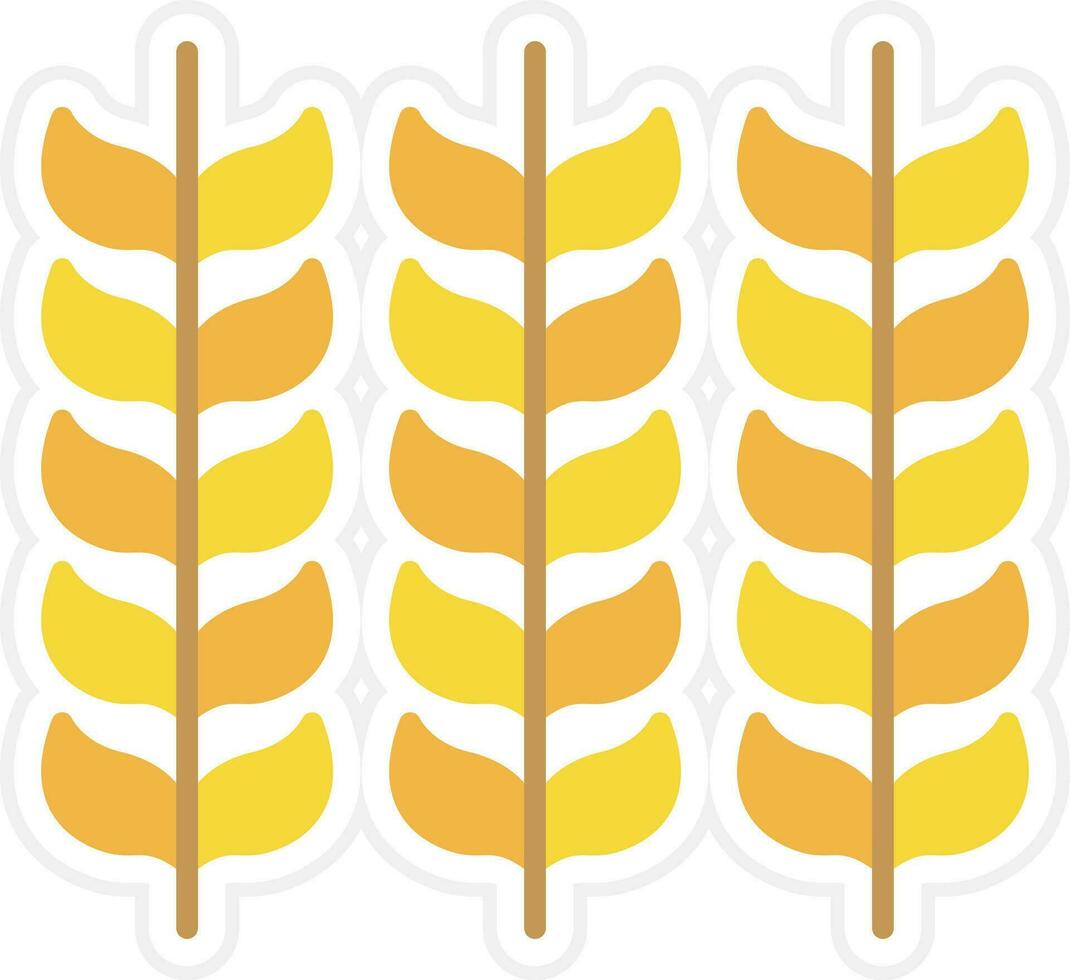 Wheat Vector Icon