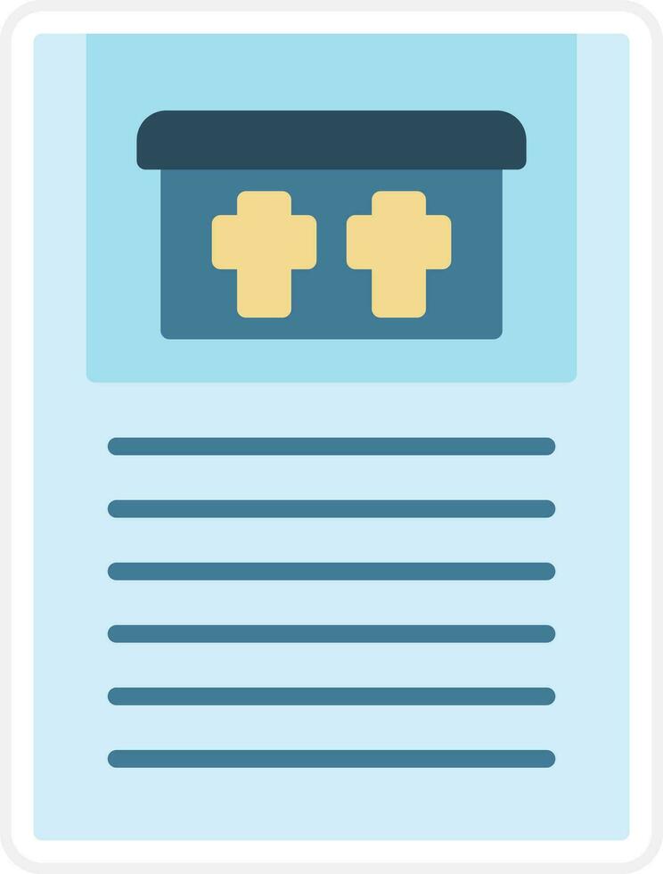 Death Certificate Vector Icon