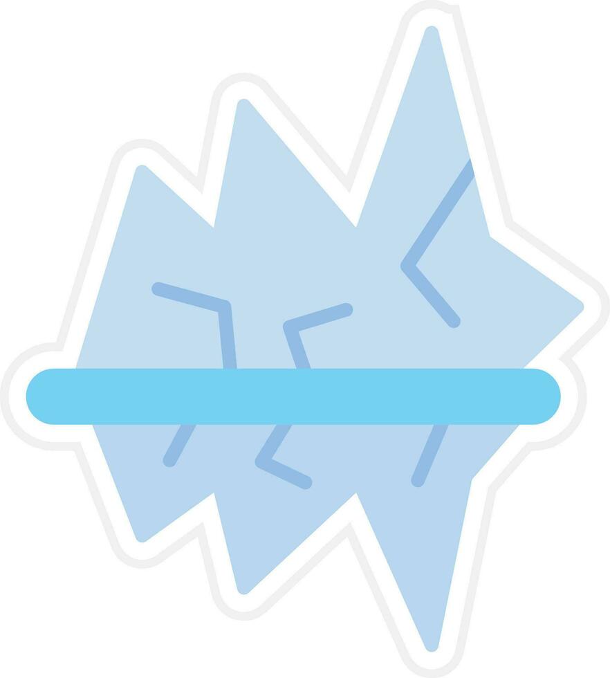 Iceberg Vector Icon