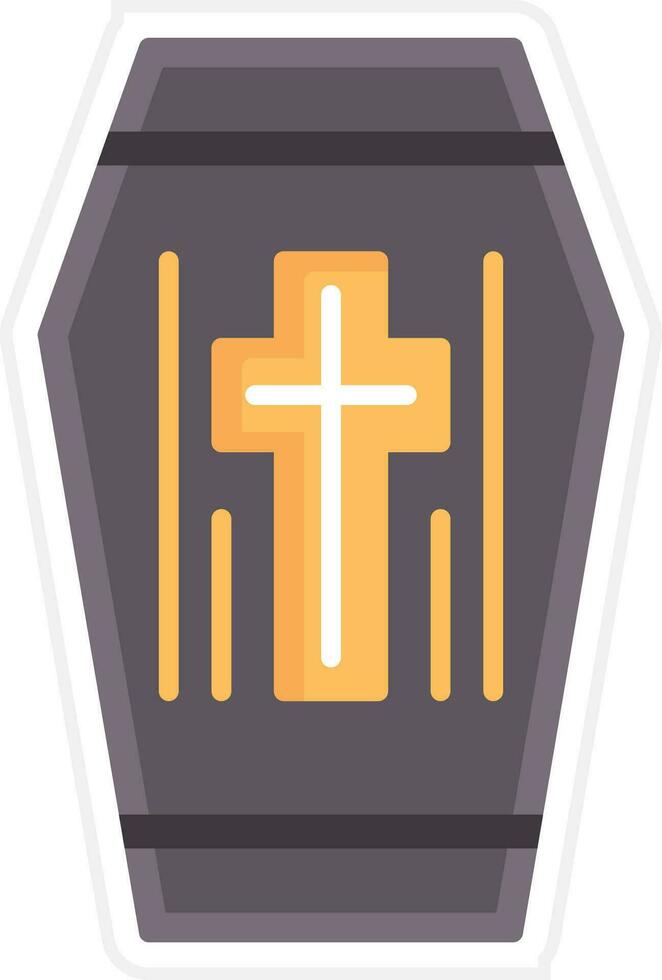 Coffin Vector Icon