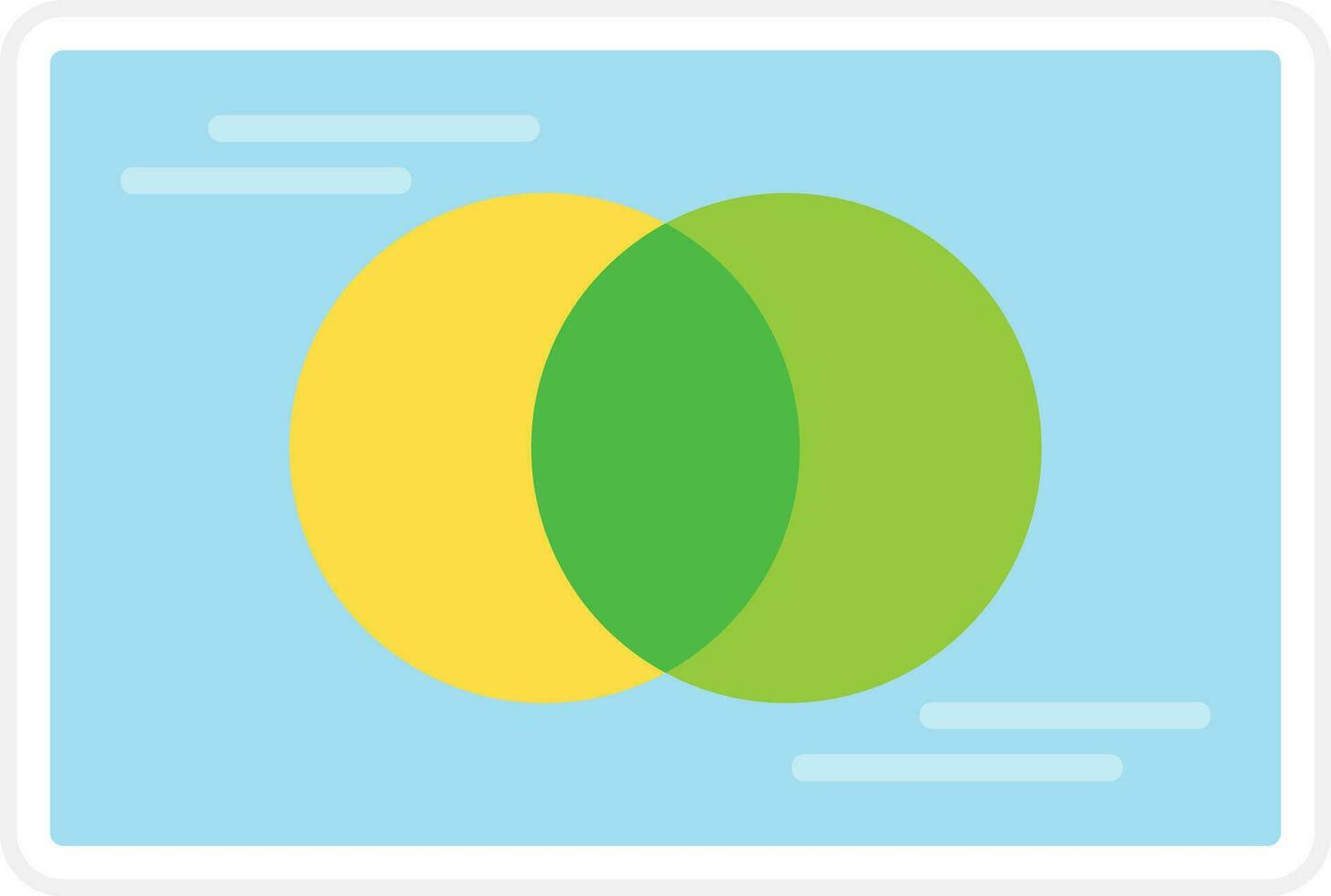 Venn Diagram Vector Icon