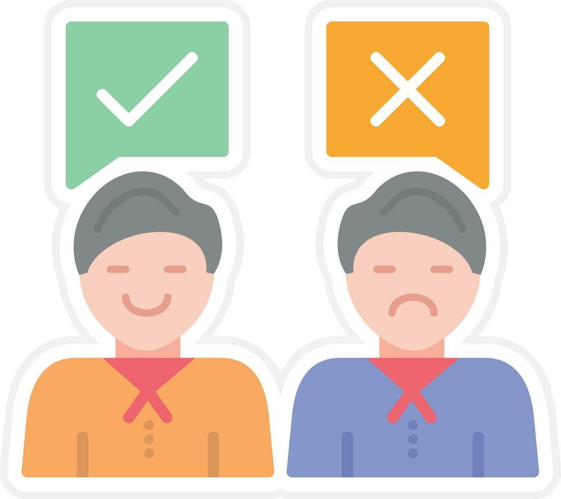 Disagree Vector Icon