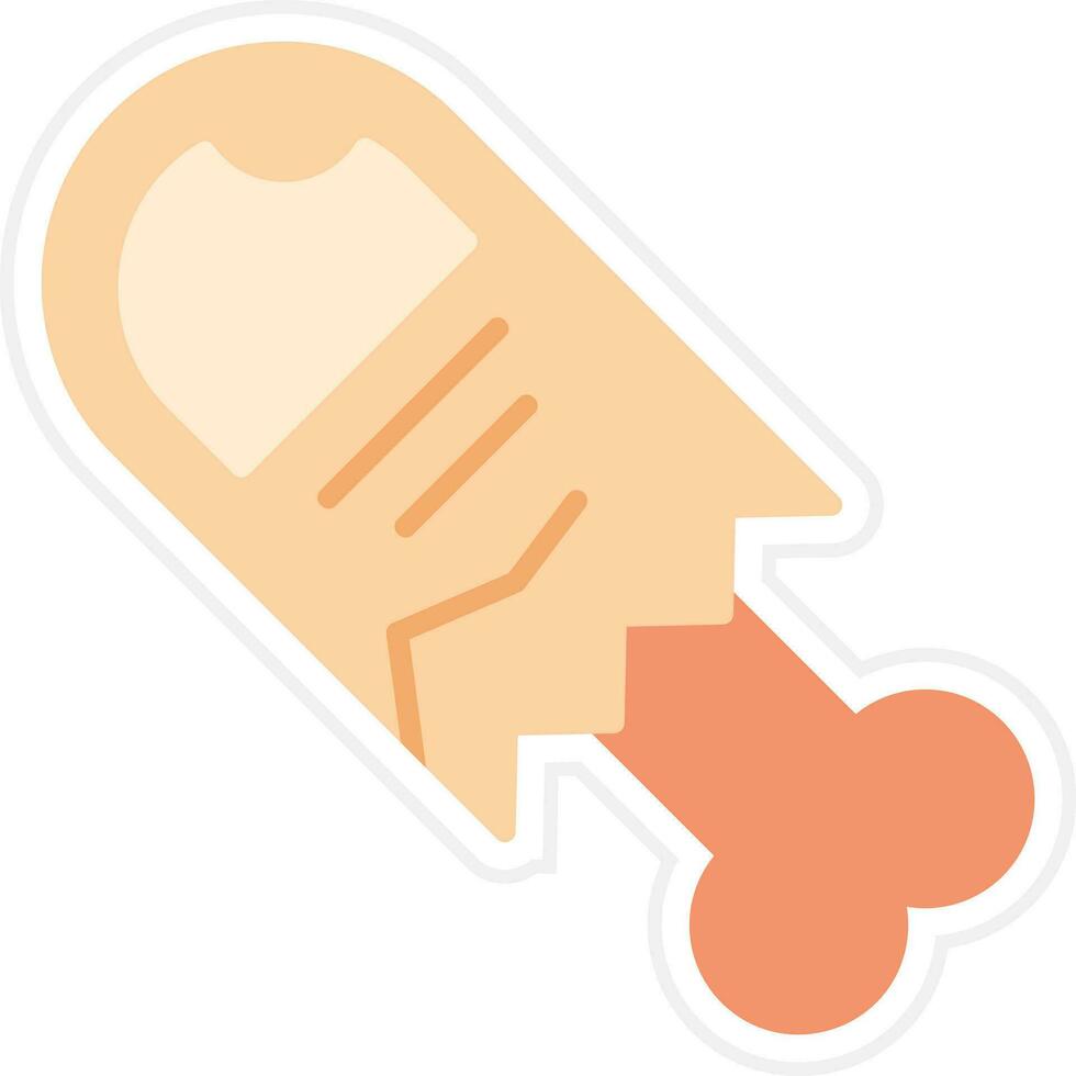 Scary Finger Vector Icon