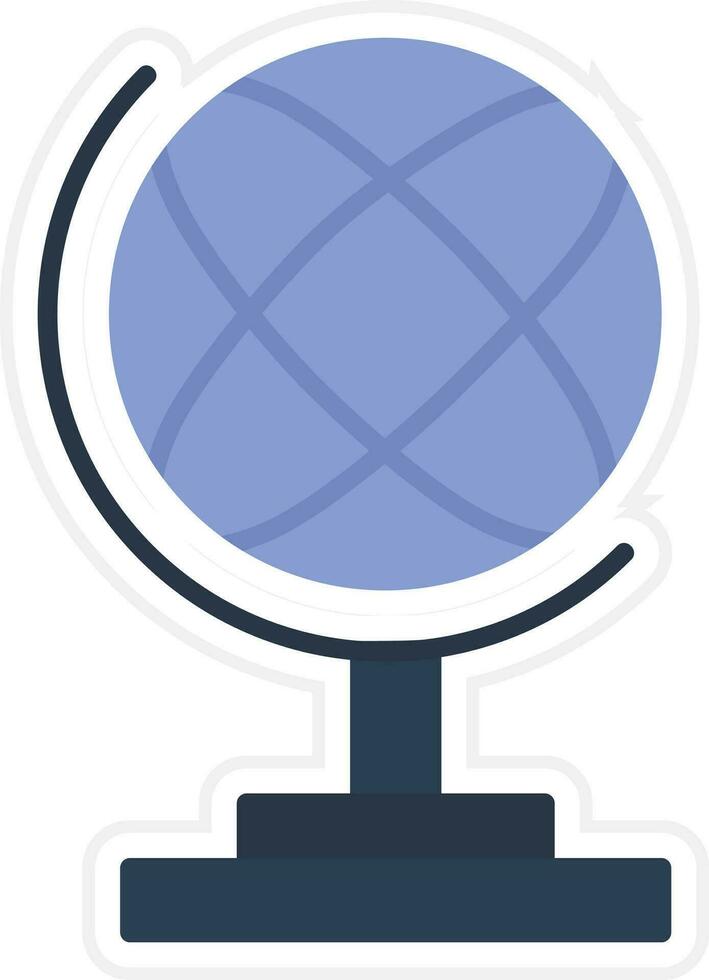 Globe Stand Vector Icon