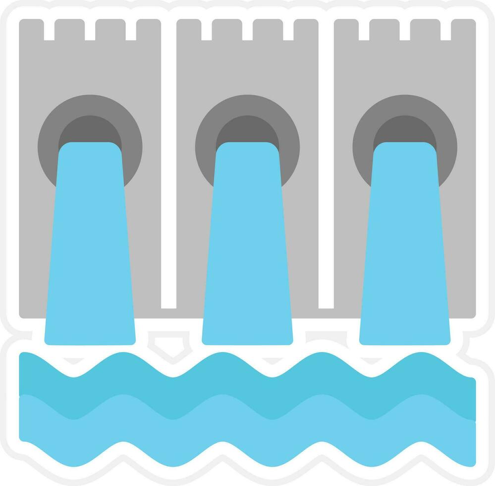 Dam Vector Icon