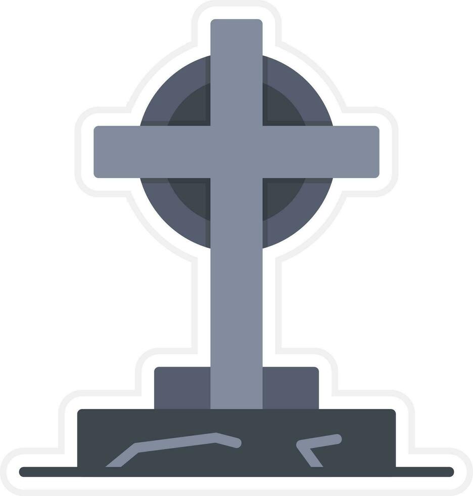 Tombstone Vector Icon