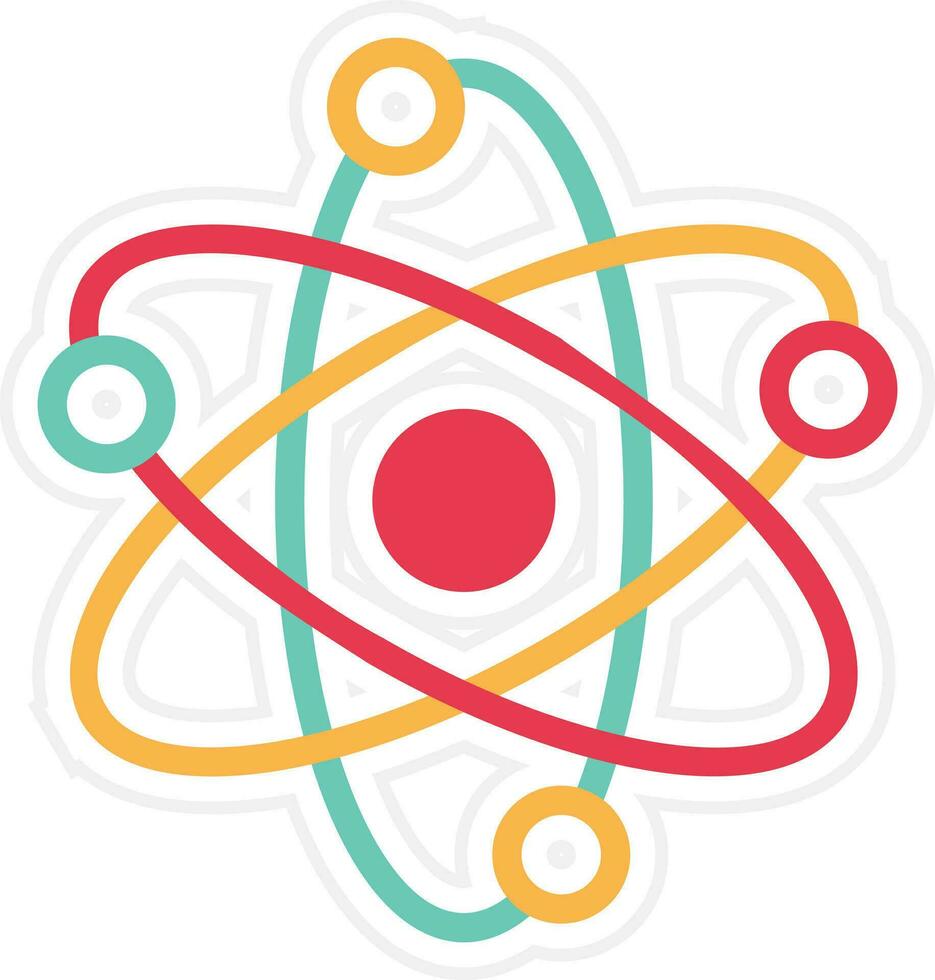 Atoms Vector Icon