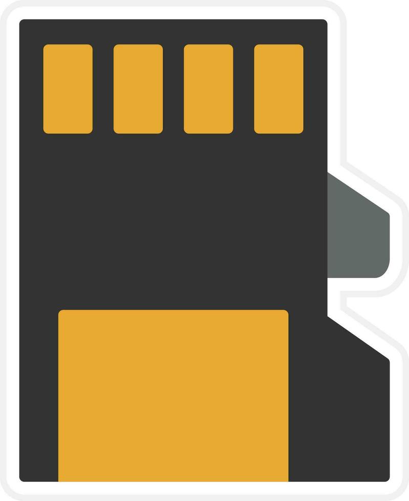 SD Card Vector Icon