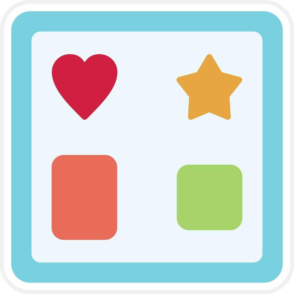 Shape Toy Vector Icon