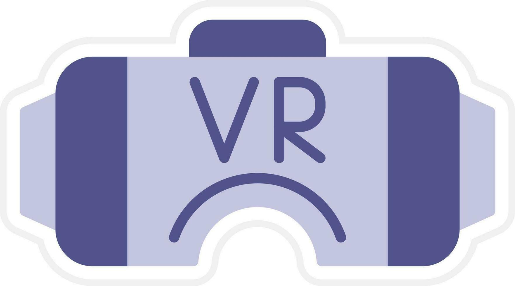 VR Glasses Vector Icon